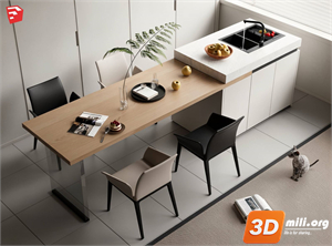Kitchen island Skp Files